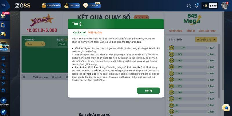 Chiến lược quản lý vốn khi chơi Mega 6/45