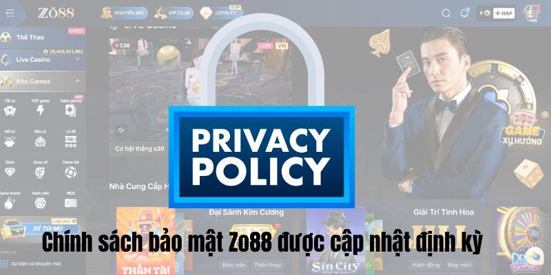 Dữ liệu người chơi Zo88 được sử dụng đúng mục đích và tuân thủ pháp lý