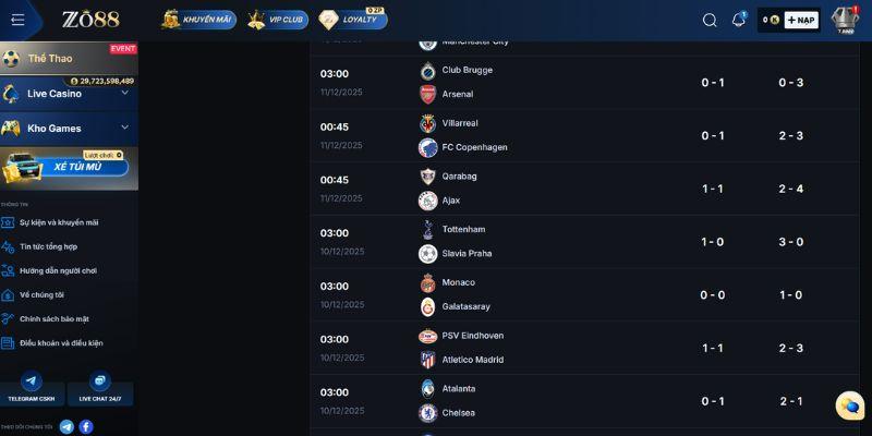 Giao diện hiện đại và công nghệ vận hành sảnh SBOBET