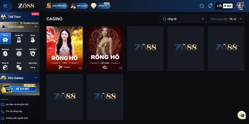 Long Hổ Online Zo88