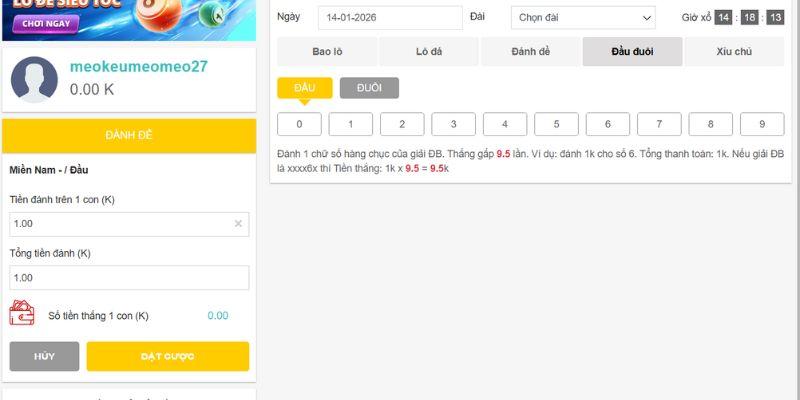 Luật chơi và thuật ngữ xổ số Miền Nam nắm