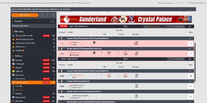 Nền tảng công nghệ bảo mật cao đảm bảo an toàn người chơi