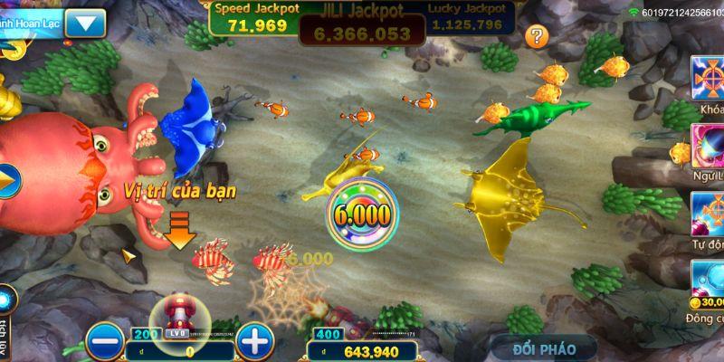 Những tựa game bắn cá đặc sắc nhất sảnh Playtech