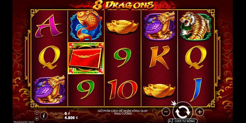 Phân tích bảng trả thưởng và biểu tượng đặc biệt 8 Dragons